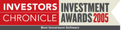 Investors Chronicle award