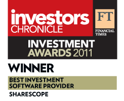 Investors Chronicle award